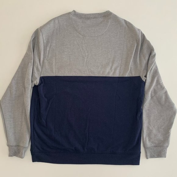 EUC Izod Advantage Performance Stretch Men's Sweatshirt Size Medium Blue/Gray - Picture 3 of 12